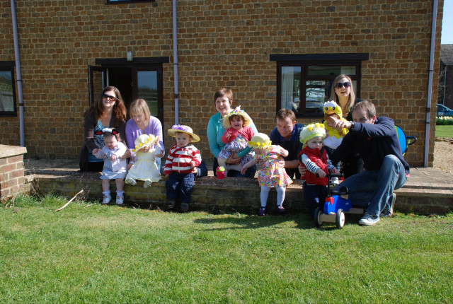 Easter bonnets and costumes