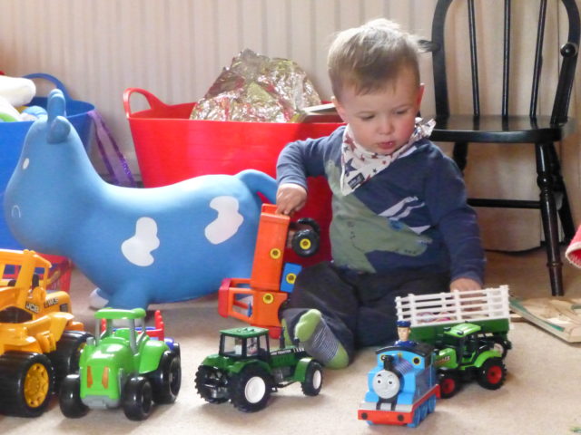 Stereotypical toys and natural play