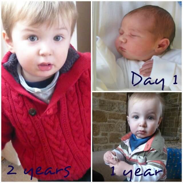 newborn to 2 years old