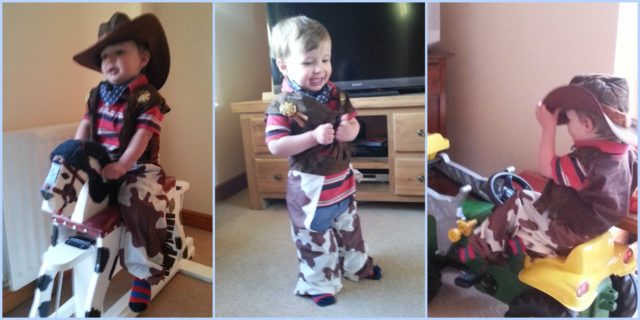 Fancy dress cowboy costume