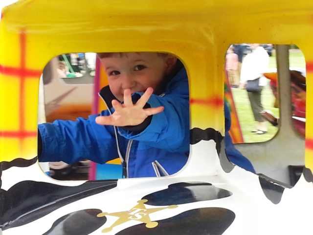 riding the merry go round