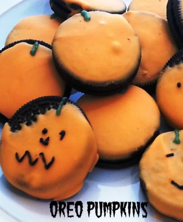 Halloween Oreo Pumpkins - Bubbablue and me