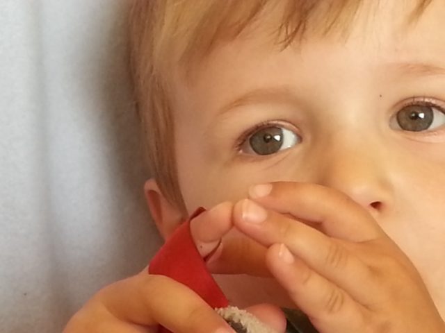 eyes of a toddler