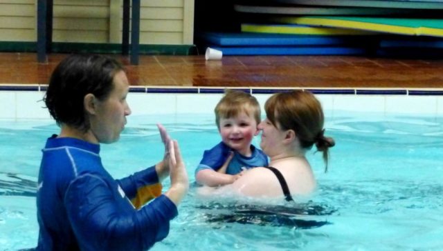 Water Babies swimming lesson