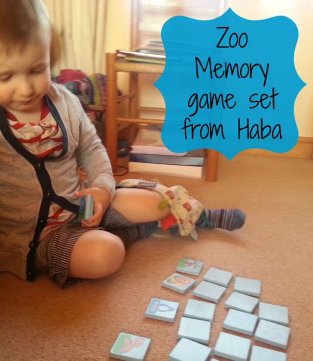 Haba memo in the zoo - matching pairs game