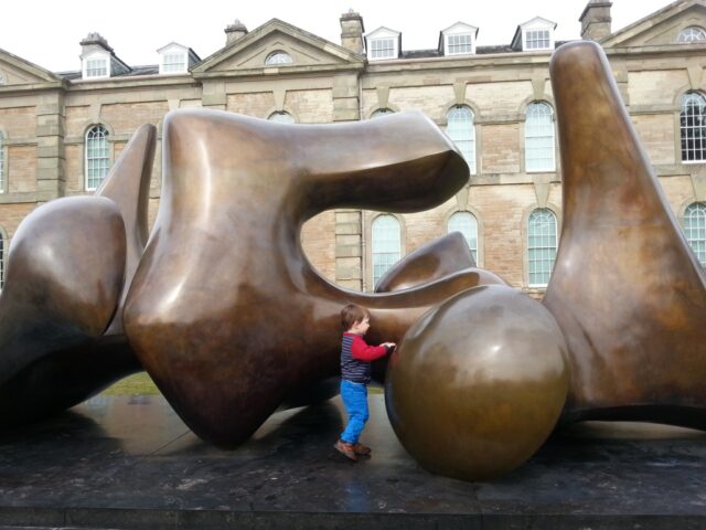 Henry moore sculpture