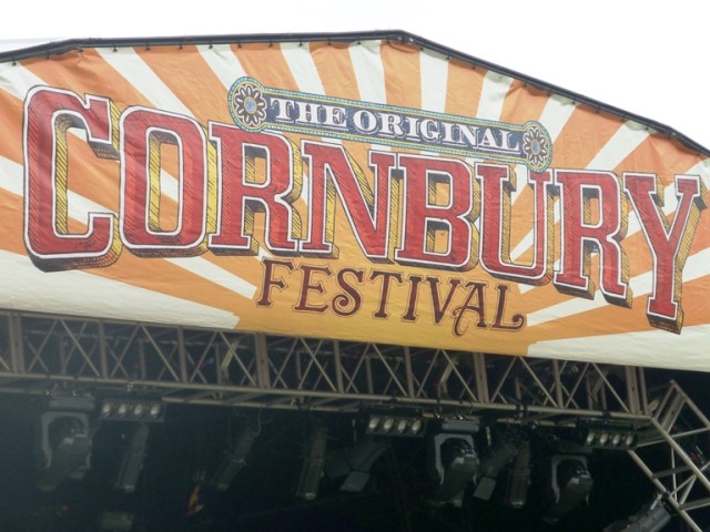 cornbury festival sign