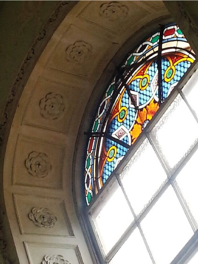 stained glass at compton verney