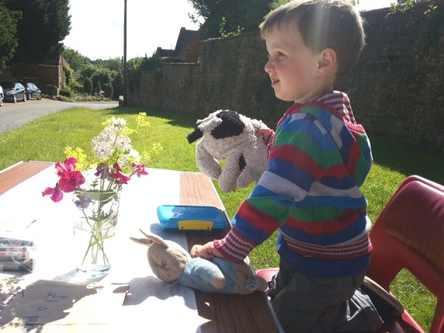 Toddler treasure hunt – fundraising idea