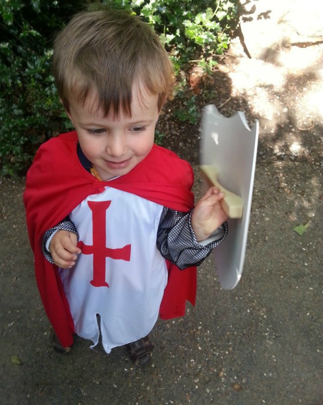 Win a voucher for All Fancy Dress and a knight in waiting
