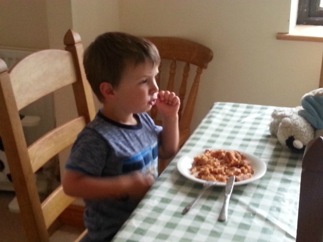 doing the mashed potato dance