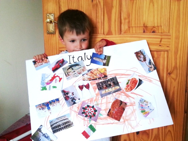 italian culture moodboard
