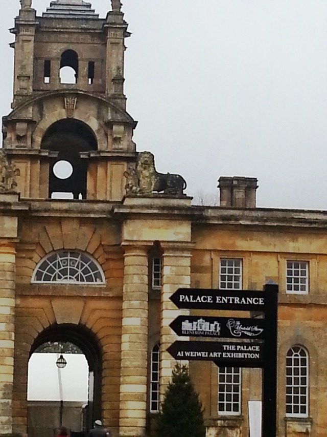 blenheim palace signs