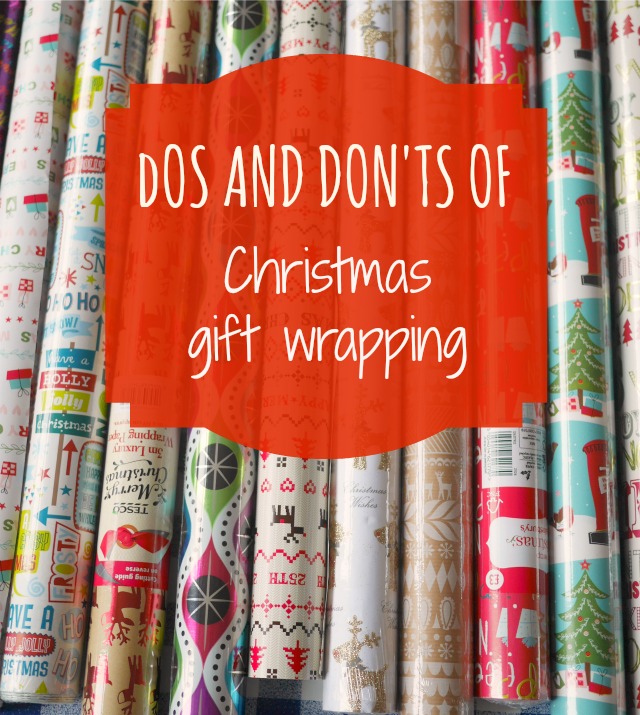 Dos and don'ts of Christmas gift wrapping