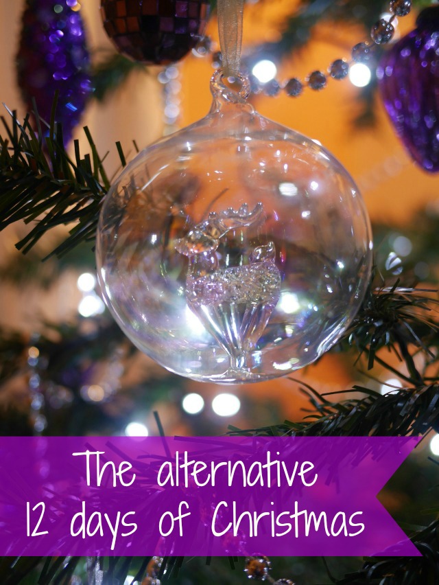 alternative 12 days of christmas - Bubbablue and me