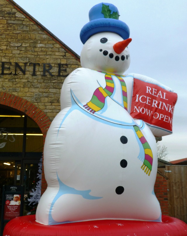 ice skating at millets farm Frosts