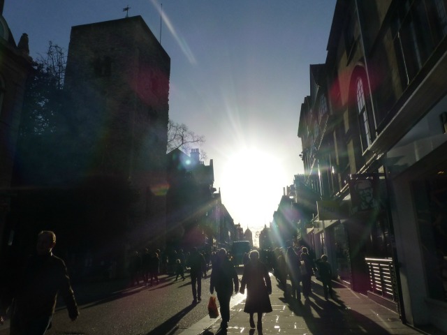 Sunny Oxford Cornmarket street