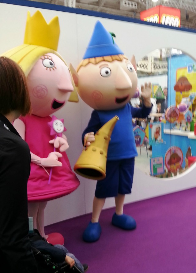 Ben and Holly at Toy Fair 2015