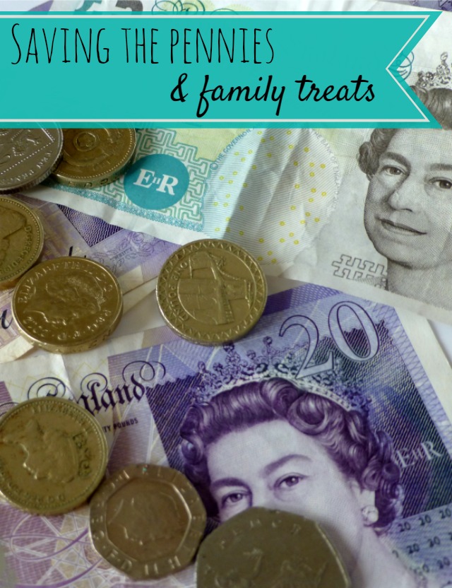 Saving the Pennies for family treats Bubbablueandme