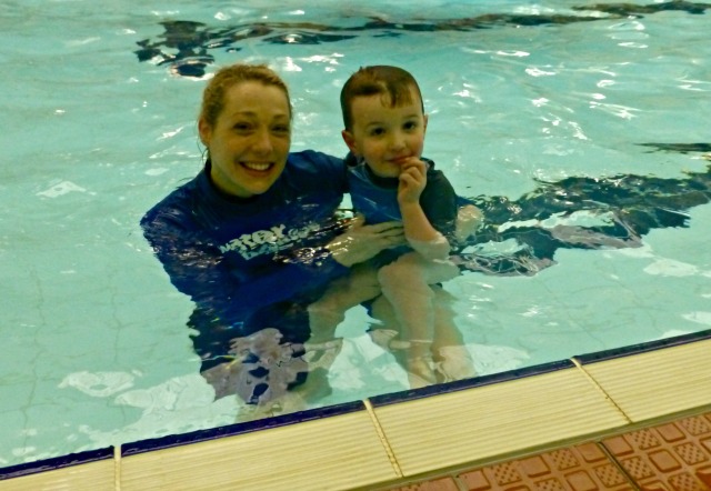Water Babies graduation day- final swim - living arrows