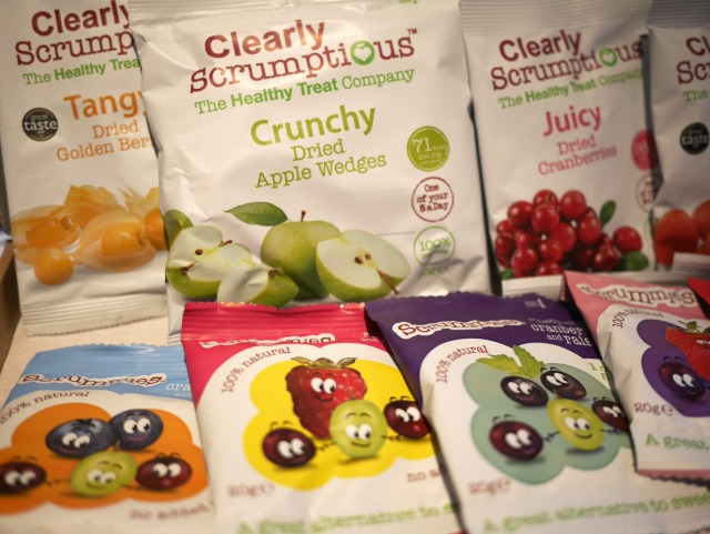 Scrumptious dried fruit range