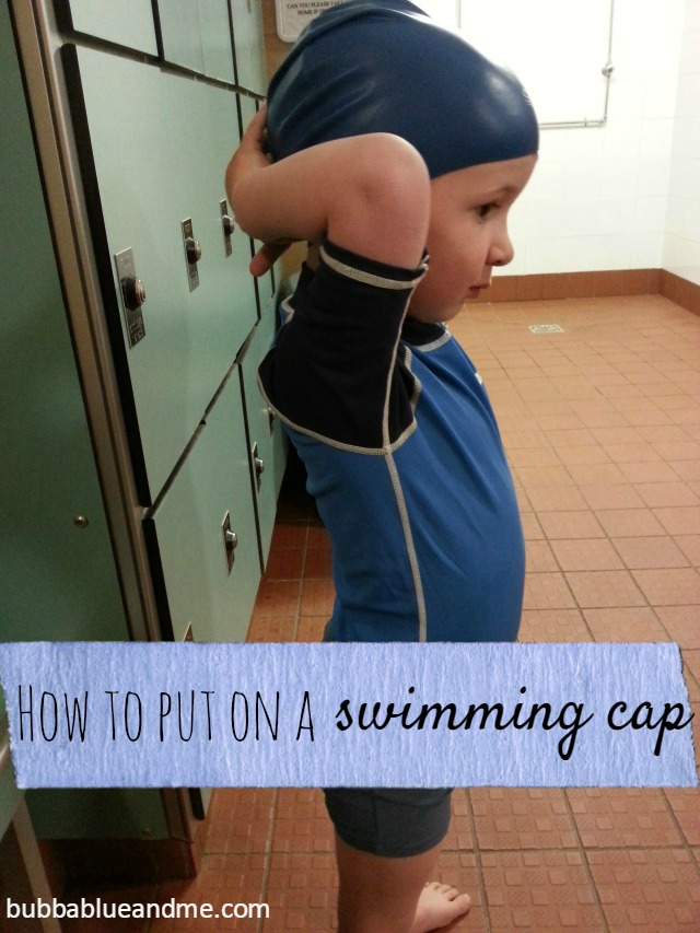 How to put on a swimming cap and other swim hat dilemmas