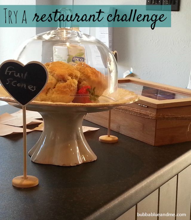 Breaking out of an eating out rut – restaurant challenge