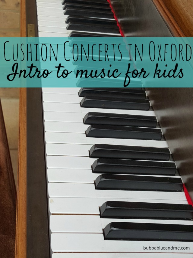 Cushion Concerts in Oxford - Introduction to music for kids Bubbablueandme