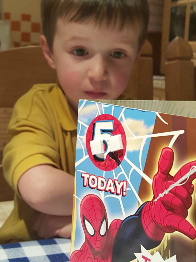 birthday week - school days