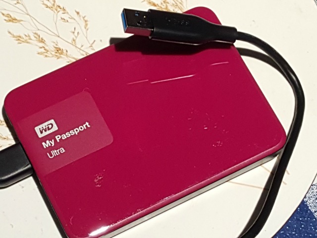 My Passport ultra for backing up photos