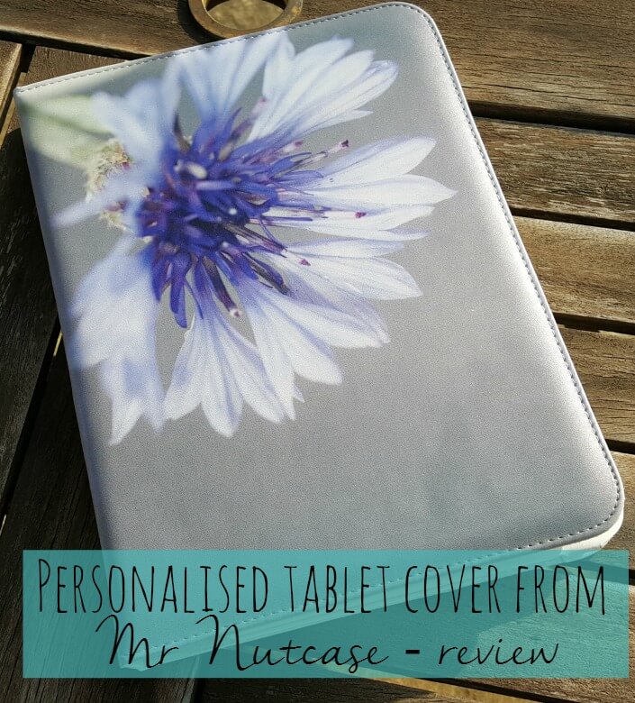 Personalised tablet cover review Bubbablue and me