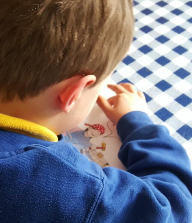 Reading Biff and Chip books