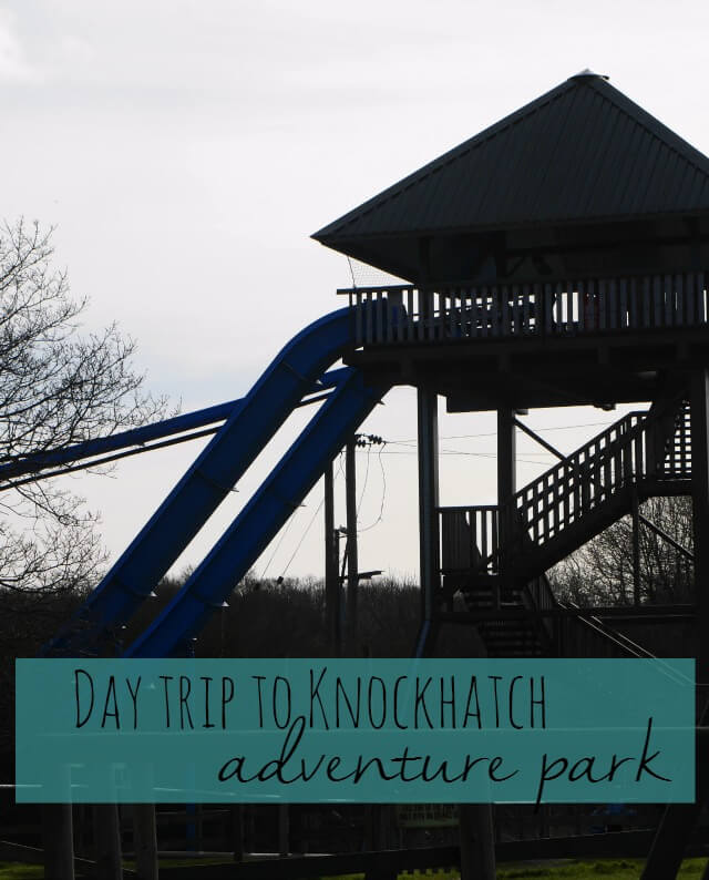 day trip to Knockhatch adventure park - Bubbablue and me