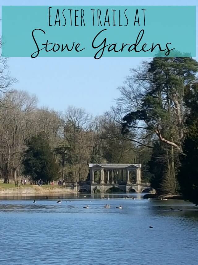 easter trails at Stowe Gardens - Bubbablue and me