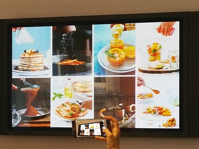 food styling and photography session at blogcamp