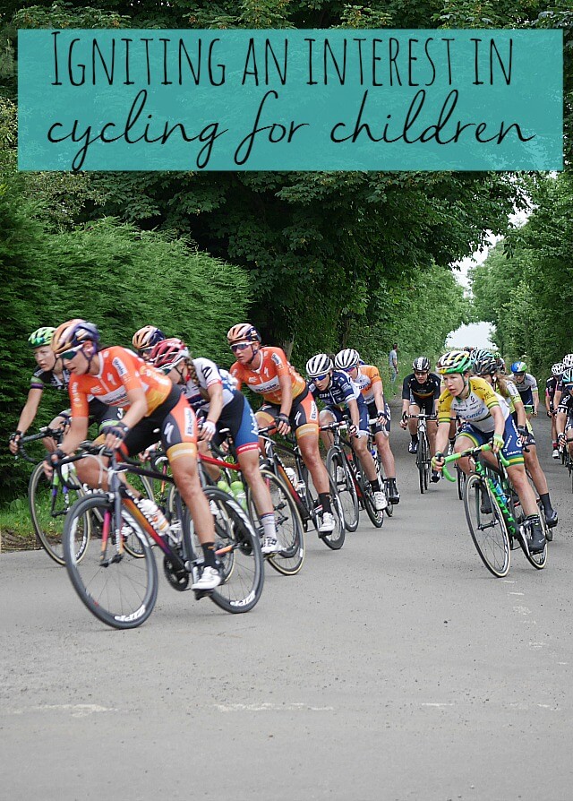 Igniting an interest in cycling for children - Bubbablue and me