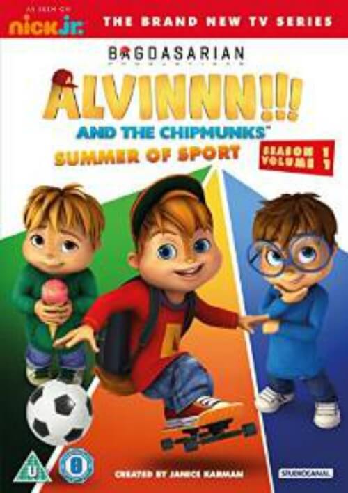 alvinnn and the chipmunks summer of sport dvd