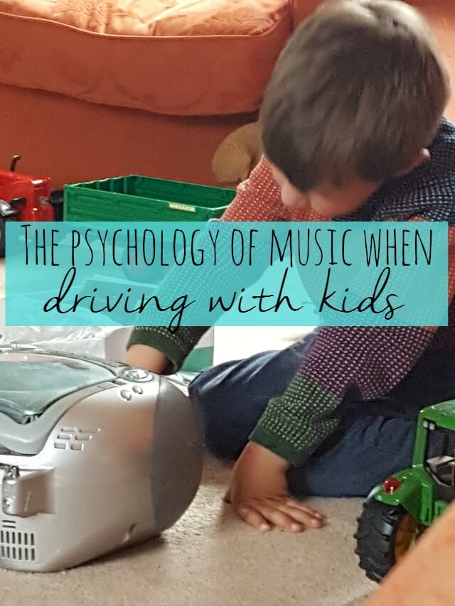 psychology of music when driving with kids - Bubbablue and me