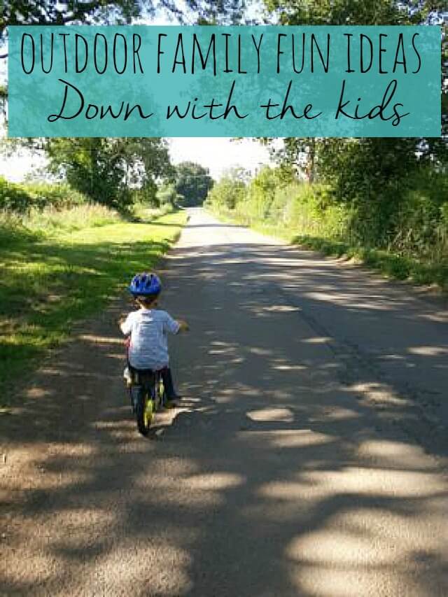 7 outdoor family fun activities - Bubbablue and me