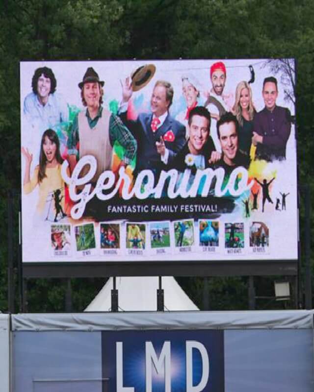 Geronimo festival screen - Bubbablue and me