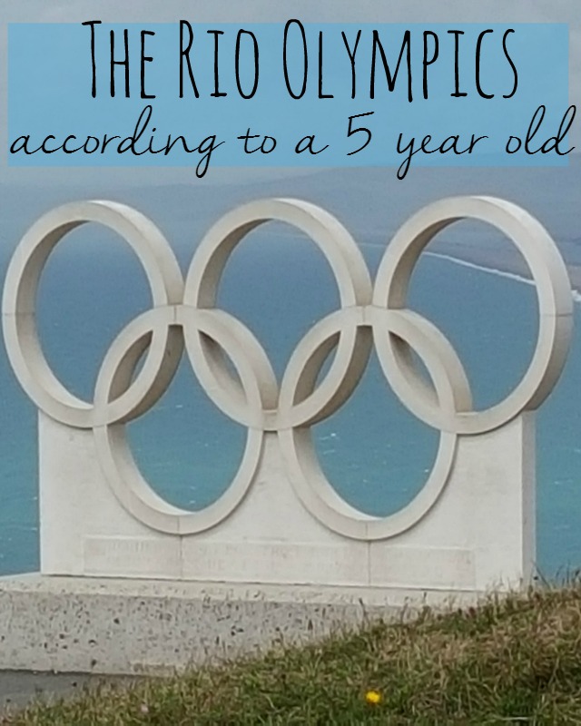 Rio Olympics according to a 5 year old - Bubbablue and me