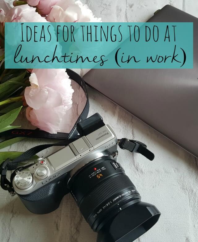 Things to do during work lunchtimes - Bubbablue and me