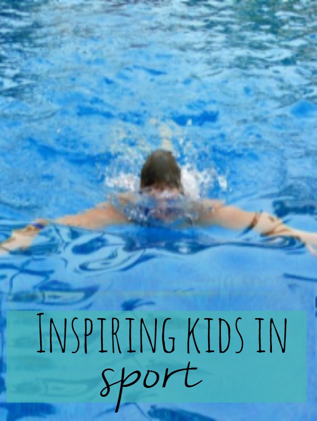 inspiring children in sport - Bubbablue and me