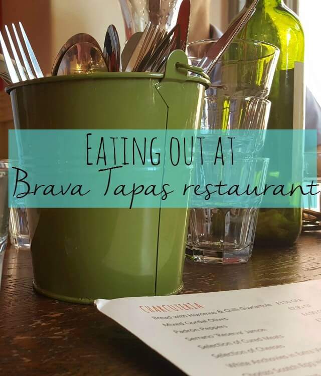 eating out at brava tapas restaurant- Bubbablue and me