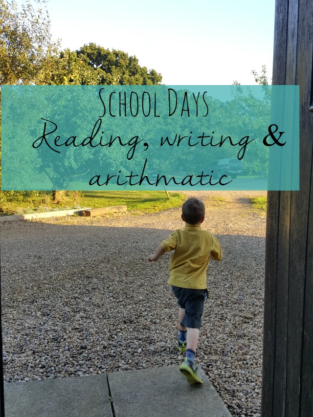 school days reading writing and arithmatic - Bubbablue and me