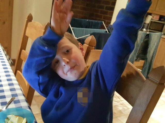 dab posing