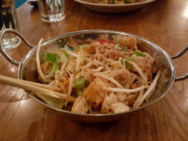 Pengang restaurant Pad Thai boodles