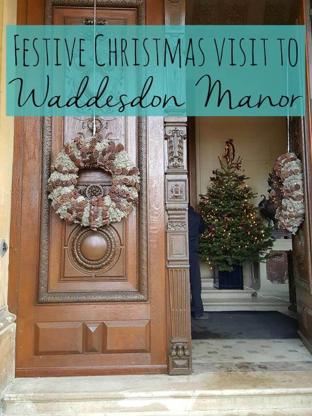 Festive christmas visit to waddesdon manor - Bubbablue and me