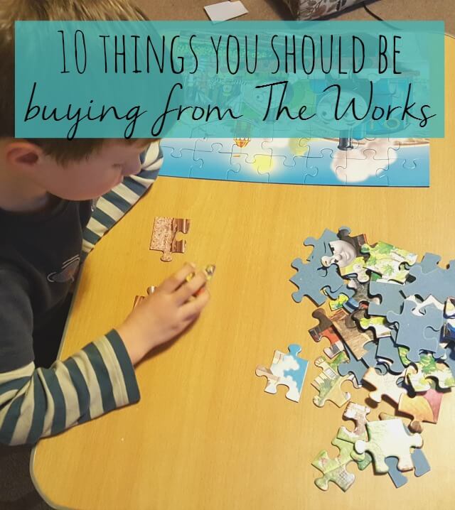 10 things you should be buying from The Works - Bubbablue and me