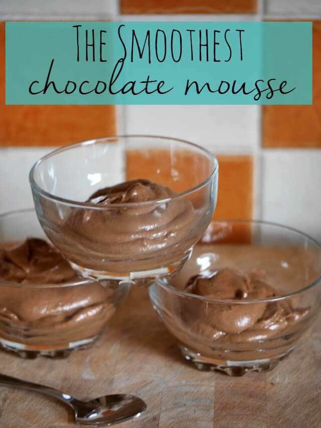 Make the smoothest chocolate mousse - Bubbablue and me